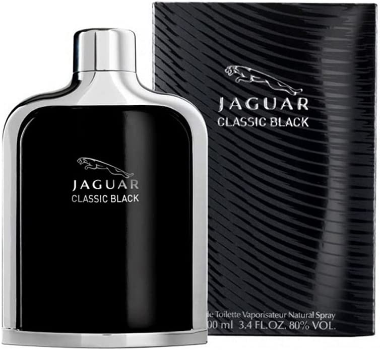 Jaguar Classic Black Eau De Toilette Spray for Men 100ml