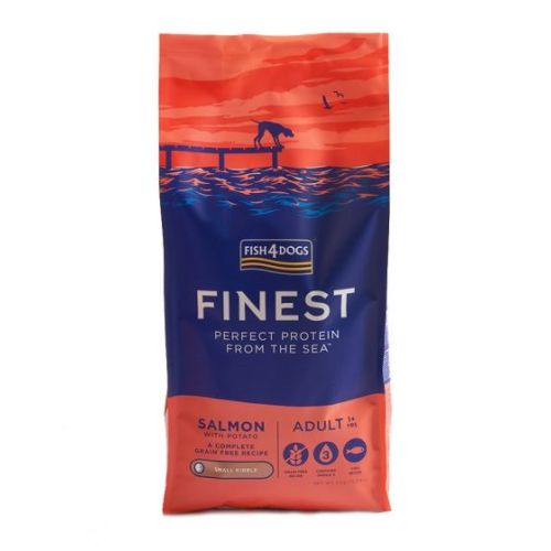 Fish4Dogs Salmon Adult Small Kibble 6Kg 