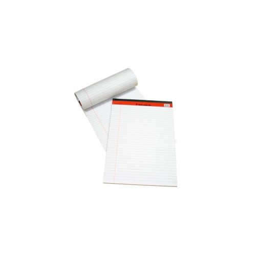 Sinarline Legal Pad, White, A5, Lined, 50 Sheets [Pack/10]