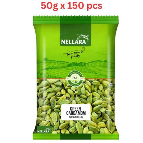 Nellara Green Cardamom 50Gm (Pack of 150)  