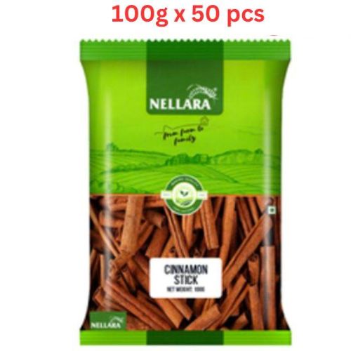 Nellara Cinnamon Stick 100Gm (Pack of 50)  