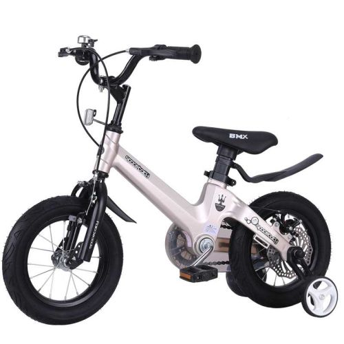 Megastar Mega Wheels Space Bike 16 Inch For Kids, Champagne Gold¬†- SB-16-G (UAE Delivery Only)