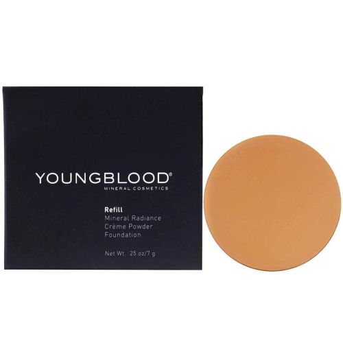 Youngblood Mineral Radiance Tawnee 0.25oz Creme Powder Foundation Refill
