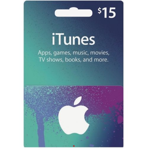 $15 USA Apple iTunes Gift Card (Instant Email Delivery)