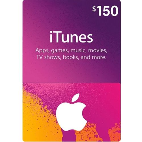 $150 USA iTunes Gift Card Bundle (Instant E-mail Delivery)