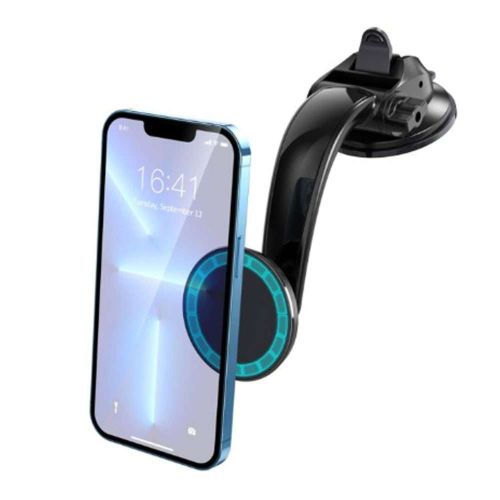 Choetech Suction Cup Magnetic Car Mount-(Black)-(At0005-bk)