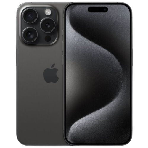Apple iPhone 15 Pro (Physical Dual Sim - HK), 6.1 inch, 256GB, 8GB, Black Titanium with FaceTime