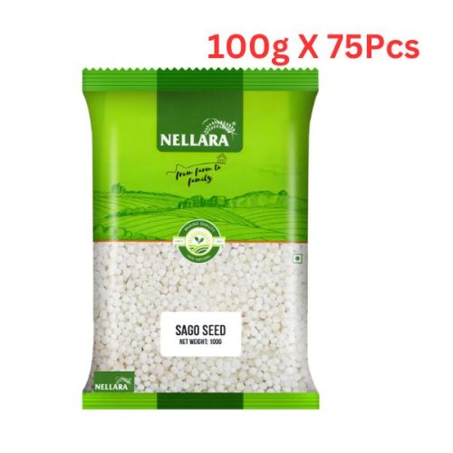 Nellara Sago Seed 100Gm (Pack of 75)  