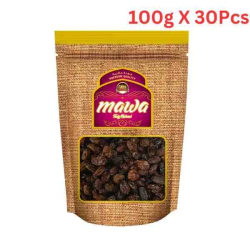 Mawa Raisins Black Medium 100g (Pack of 30) 