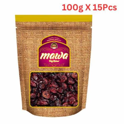 Mawa Dried Cranberries 100g (Pack of 15) 
