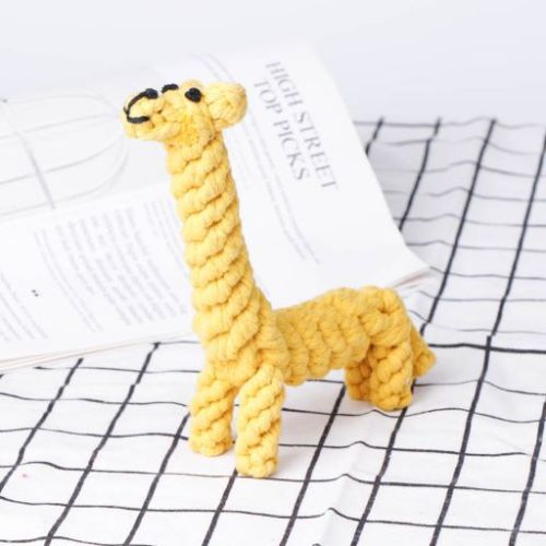 For Pet Animal Rope Toys For Cats - Giraffe