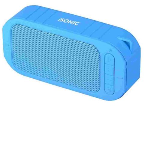 iSonic Portable Bluetooth Speaker-(Blue)-(SP 455)