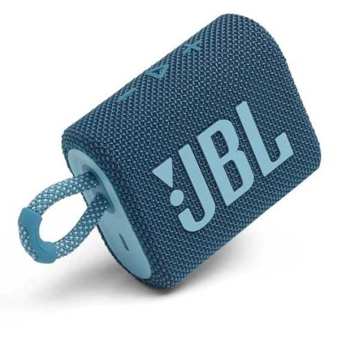 JBL Go 3 portable Waterproof Speaker-Blue