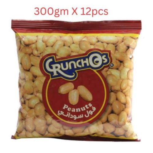Crunchos Peanuts, 300g, Carton of 12 Packs