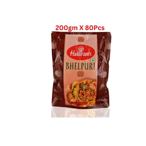 Haldirams Bhelpuri 200Gm Pack Of 80 (UAE Delivery Only)