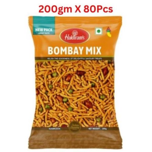 Haldirams Bombay Mix , 200 Gm Pack Of 80 (UAE Delivery Only)
