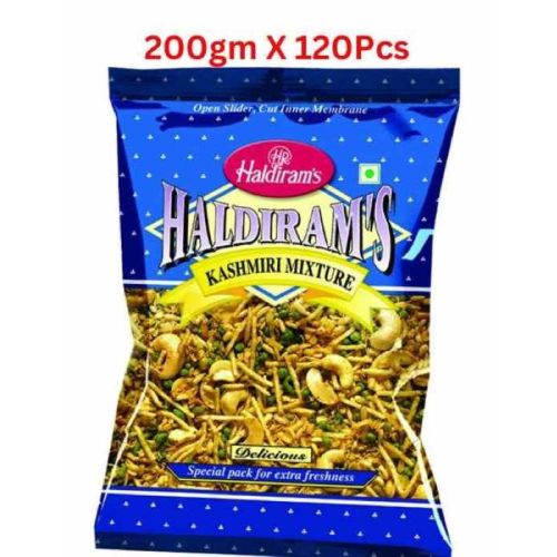 Haldirams Kashmiri Mixture - 200 Gm Pack Of 120 (UAE Delivery Only)