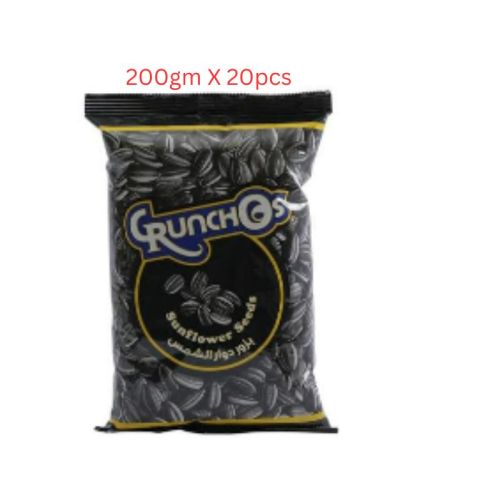 Crunchos Sunflower Seeds 200g -Carton of 20 Packs