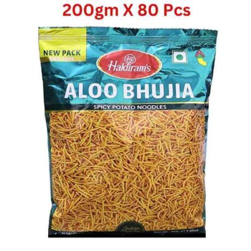 Haldirams Aloo Bhujia 200 Gm Pack Of 80 (UAE Delivery Only)