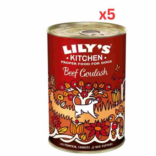 Lily'S Kitchen Dog Beef Goulash (400G) (Pack Of 5)