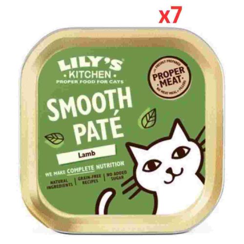 Lily'S Kitchen Lamb Paté Wet Cat Food (85G) (Pack Of 7)