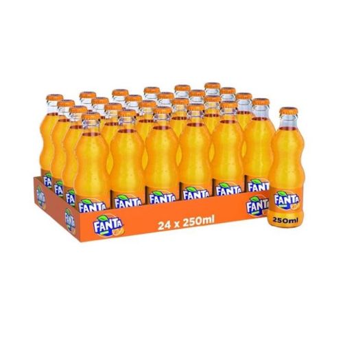 Fanta Orange Soft Drink 250ml Pack of 24