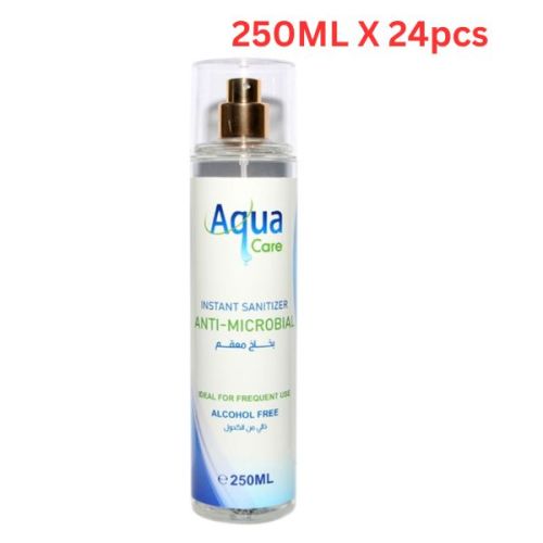 Aqua Care Hand Sanitizer Liquid Spray Alcohol Free - 250ML x 24pcs