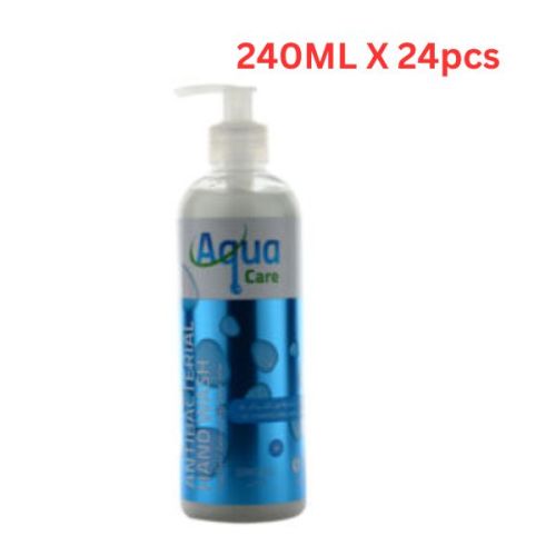 Aqua Care Antibacterial Hand Wash Original - 240ML x 24pcs