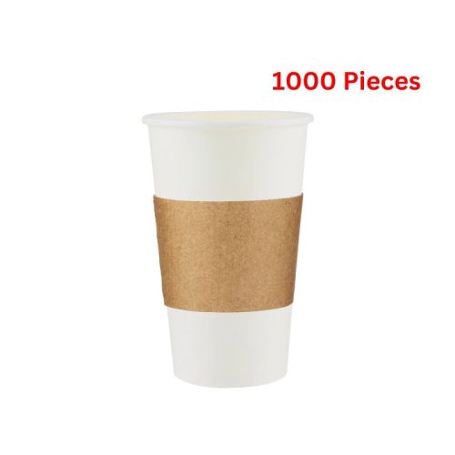 Hotpack 12/16 Oz Paper Hot Cup Sleeve -1000 Piece - HS1216