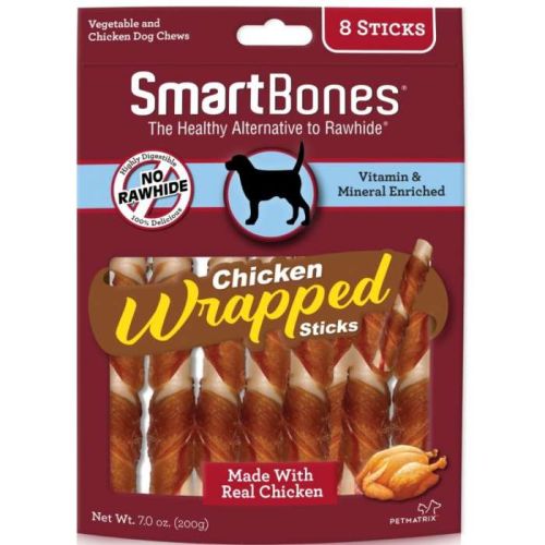 Smartbones Chickenwrapsticksmed 5Pc - 40Xp