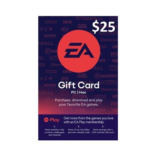 EA Play $25 Gift Card (Instant E-mail Delivery)