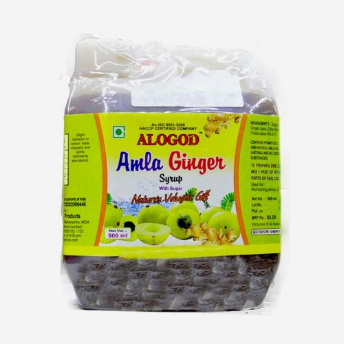 Alogod Amla Syrup With Ginger 500ml