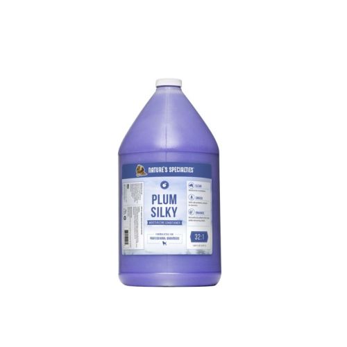 Natures Specialties Plum Silky Moisturizing Conditioner For Dogs And Cats - 3.87 Liter / Gallon