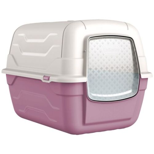 Georplast Roto-Toilet Cats Litter Box - Pink (Pack Of 3)