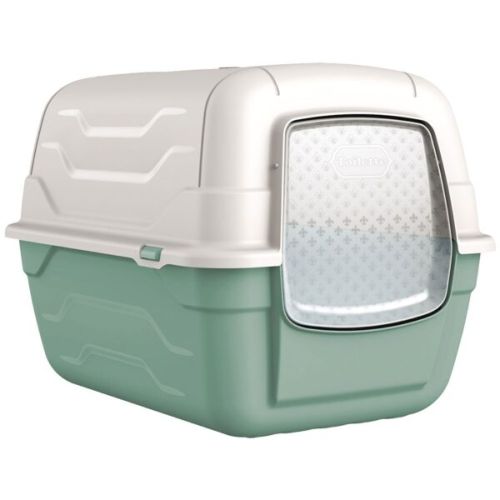 Georplast Roto-Toilet Cat Litter Box - Green (Pack Of 3)
