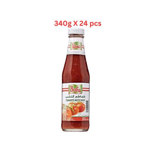 Zahrat Safa Tomato Ketchup (Pack Of 24 X 340g)