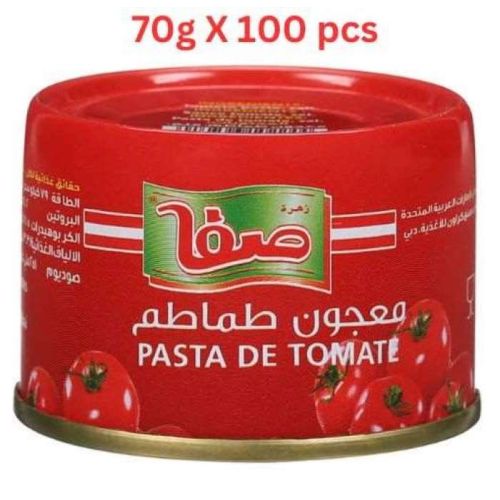 Zahrat Safa Tomato Paste 18 20 (Pack Of 100 X 70g)