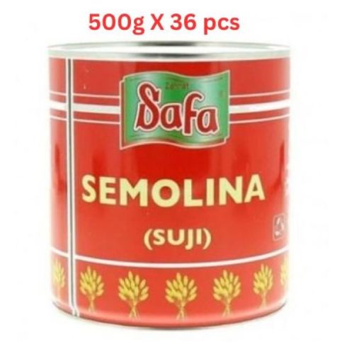 Zahrat Safa Semolina Tins (Pack Of 36 X 500g)