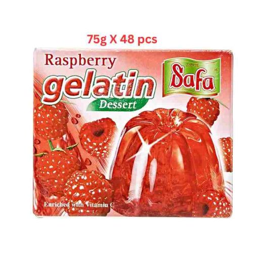 Zahrat Safa Jelly Raspberry (Pack Of 48 X 75g)