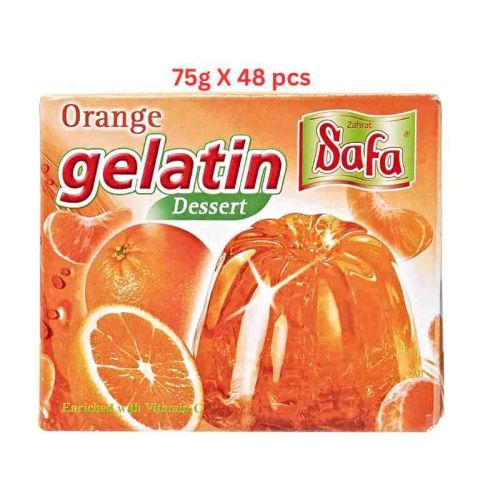 Zahrat Safa Jelly Orange (Pack Of 48 X 75g)