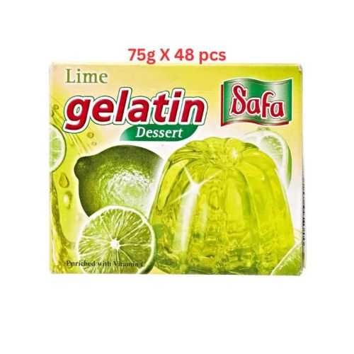 Zahrat Safa Jelly Lime (Pack Of 48 X 75g)