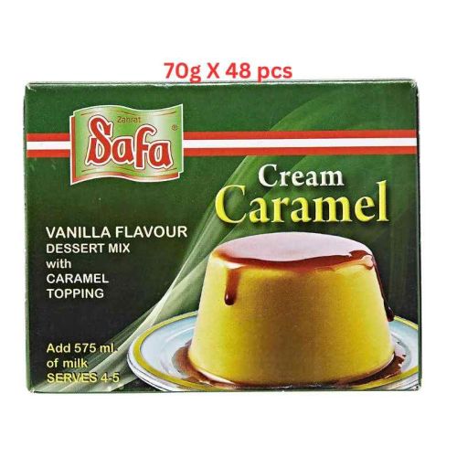 Zahrat Safa Cream Caramel (Pack Of  48 X 70g)