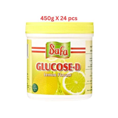 Zahrat Safa Glucose Lemon Flavour (Pack Of 24 X 450g)