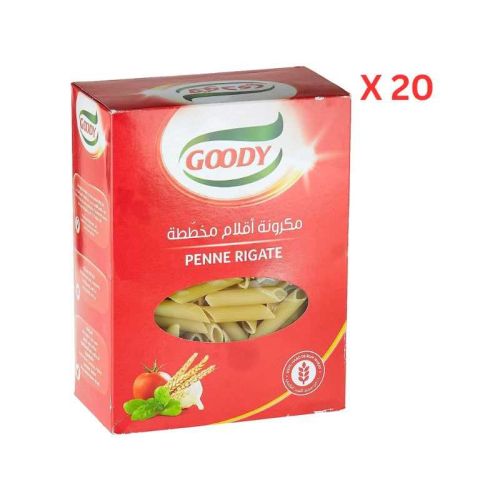 Goody Penne Rigate Pasta Shape No 31 500gm Carton of 20 Packs 
