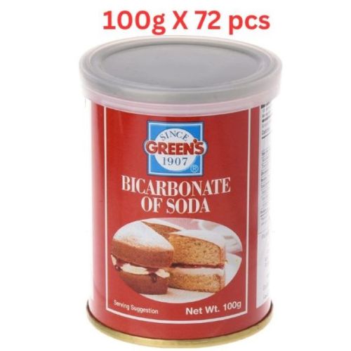 Green's Bicarbonate Of Soda Tin (Pack Of 12 X 6 X 100g)