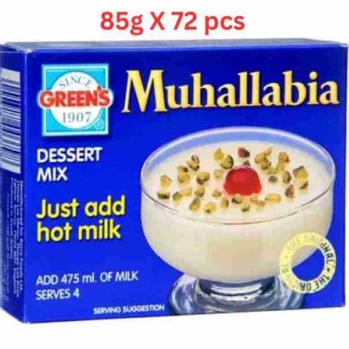 Green's Muhallabia Desert Mix (Pack Of 12 X 6 X 85g) 