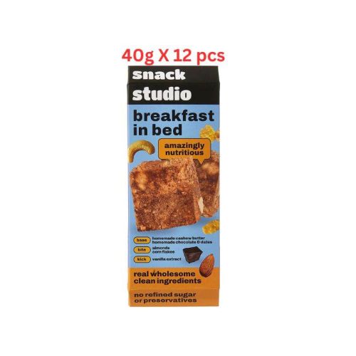 Snack Studios Breakfast In Bed Mlb (Pack Of 12 X 40g)
