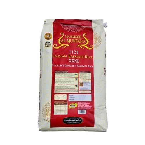 Mahmood Al Muntaha Special Indian 1121 Xxxl Basmati Rice 39kg (UAE Delivery Only)