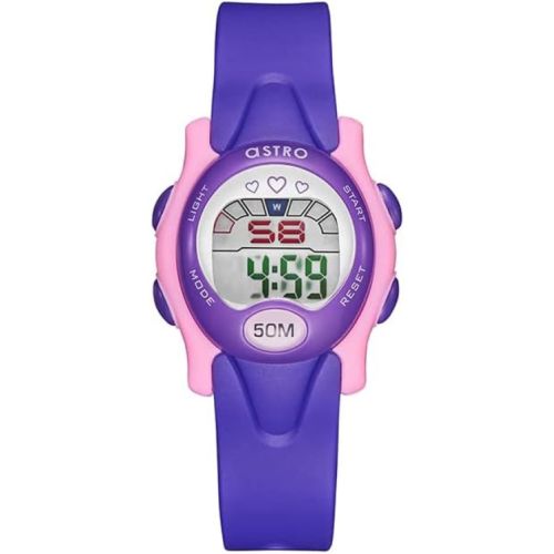 Astro Kids Digital Silver Dial Watch - A23902-PPVS