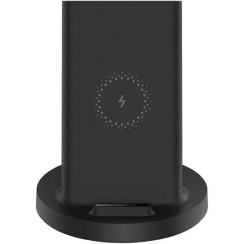 Xiaomi 20W Vertical Wireless Charging Stand Holder Horizontal For Iphone, Samsung, Oneplus Qi Enabled Devices, Black - GDS4145GL